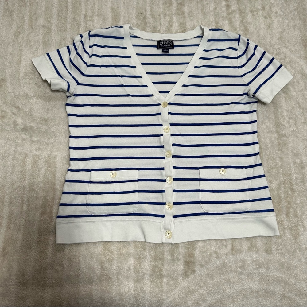 Coastal Grandma,Preppy Sailor Nautical Style Fisherman Core Cardigan